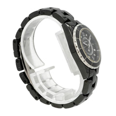 Chanel J12 Diamond H2569 Black Dial Women's Watch — Good