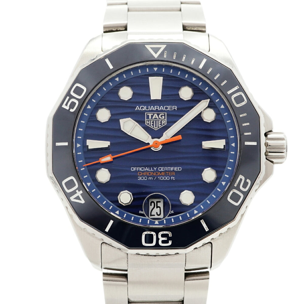 TAG Heuer Aquaracer Professional 300 WBP5111 Blue Dial Men's Watch — Good
