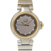 Dunhill Millennium 12P Diamond SS Grey Quartz Watch 0028Dunhill — Good