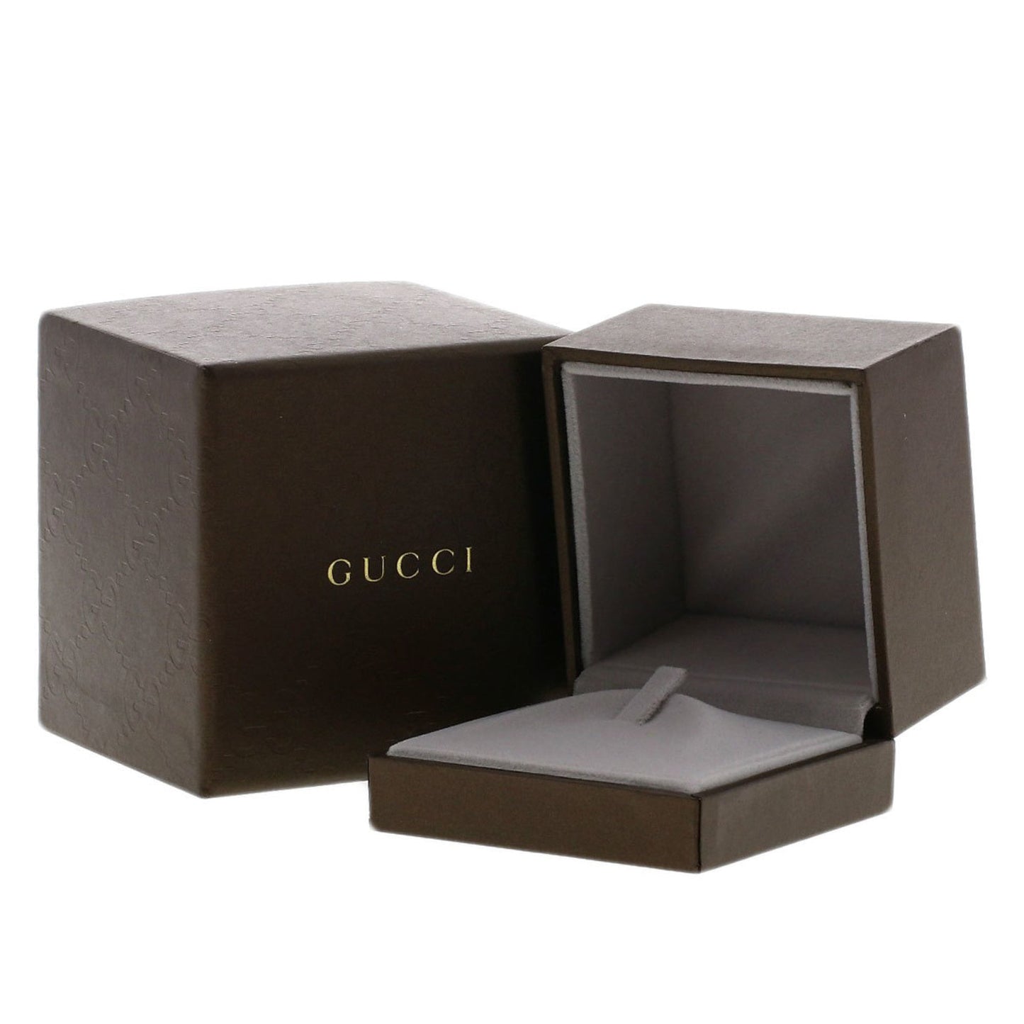 Gucci Octagonal #10 Ring in 18K White Gold for Women