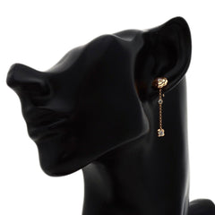 Chanel Camellia Asymmetrical Transformable Diamond Earrings, 18K Pink Gold, Women's CHANEL — Like New