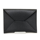 Hermes HERMES Pouch "Envelope" MM Card Case Chevre Mysore H032790CA89 Black — Like New