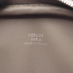 Hermes In the Loop Ecru Grismeyer Waist Bag/Handbag, Sheepskin/Veau Swift Leather, Women's, Ivory/Gray — New - Store Return
