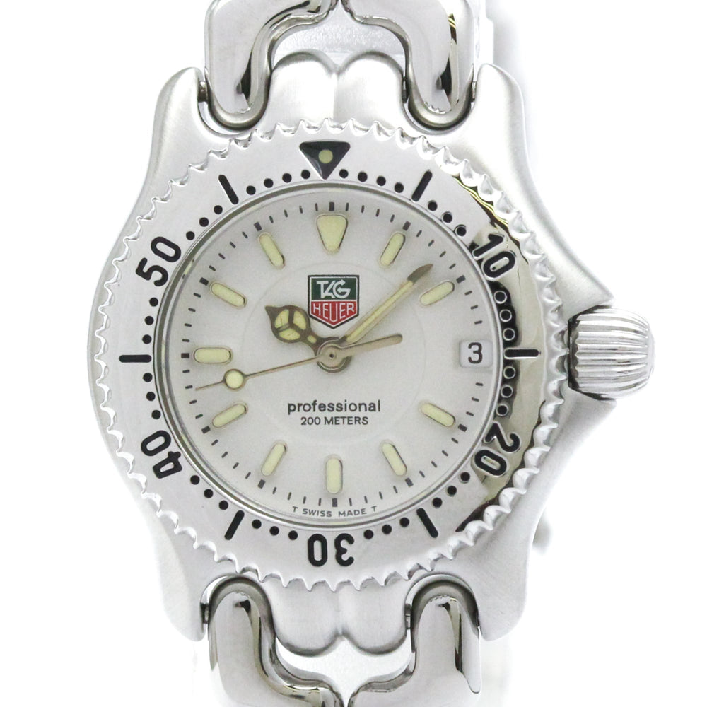 TAG HEUER Sel Professional Steel Quartz Ladies Watch WG1412 Polished — Very Good