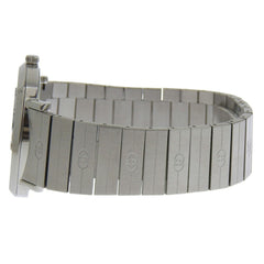 Gucci Grip Watch, 157.3mm, Stainless Steel, Quartz Movement, Analog Display, White Dial, Men's — Like New