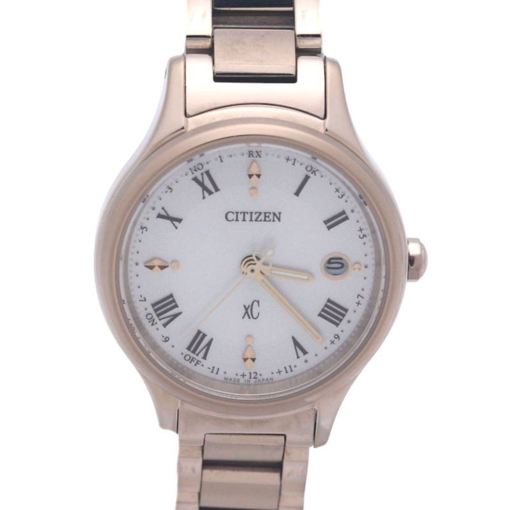 CITIZEN XC Cross Sea ES9497-96A H060-005VS01 Women's Titanium Watch 130491 — Good