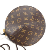 LOUIS VUITTON M44592 Monogram Tupi Bag Pouch Shoulder Handbag Canvas Women's Brown MO-240728-13 — Like New