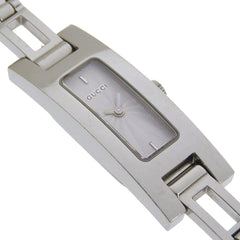 Gucci GUCCI watch 3900L stainless steel quartz analog silver dial women's — Good