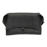 Balenciaga Downtown Medium 671354 Men,Women Leather Shoulder Bag Black — Like New