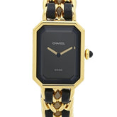 CHANEL Premiere S size H0001 483011001 Women's Watch GP (Gold Plated) x Leather 130517 — Good