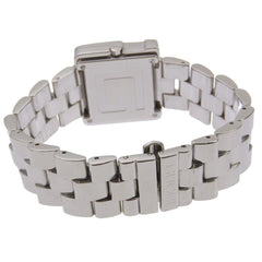 GUCCI Watch 4600L Stainless Steel Swiss Made Silver Quartz Analog Display Black Dial Ladies — Good