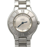 Cartier Must 21LM W10110T2 SS Quartz Watch — Very Good