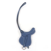 HERMES Paddock Sailor Charm, Veau Swift leather, Colvert silver hardware, bag charm, made in France, women's — Like New