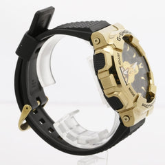 CASIO G-SHOCK Metal Covered 110 Series GM-110G-1A9JF Gold Black Stainless Steel x Resin Men's Analog-Digital Watch — Good