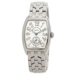 Franck Muller 1750S6 Tonneau Curvex Watch Stainless Steel SS Ladies FRANCK MULLER — Very Good