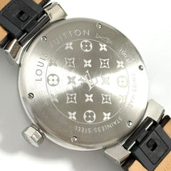 Louis Vuitton Men's Tambour Monogram Watch 39mm — Very Good