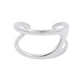 Hermes Chaine d'Ancre Punk Bangle GM SV925 Silver Size 14 HERMES — Like New