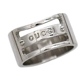 Gucci Ring ec-21087 Silver Size 19 Ag 925 GUCCI Plate Screw Men's — Like New