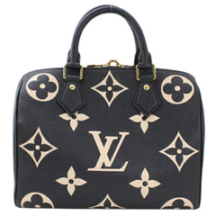 Louis Vuitton Speedy Bandoulière 25 Monogram Empreinte Leather M58947 Men's/Women's T6192 — Like New