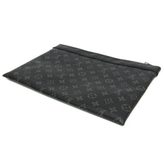 Louis Vuitton Monogram Eclipse Pochette Discovery M62291 Men's Clutch Bag Monogram Eclipse — Like New