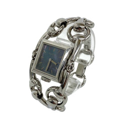 GUCCI Signoria Stainless Steel Quartz Wristwatch, Silver, 20694 — Good