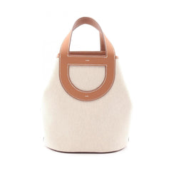 Hermes In the Loop 23 Handbag - Canvas Leather Toile H (Veau Swift) Women's Beige/Brown/Gold — New - Store Return