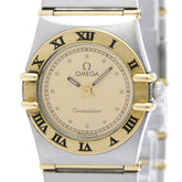 OMEGA Constellation 18K Gold Steel Ladies Watch 795.1080 Polished — Very Good