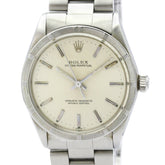 ROLEX Oyster Perpetual 1007 Steel Automatic Mens Watch Vintage — Good
