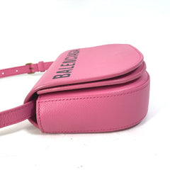 Balenciaga 550639 Pochette Crossbody bag Shoulder Bag pink Black — Like New