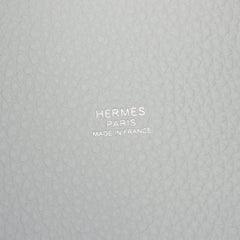 Hermes Picotin Lock PM Blue Pale Handbag, Taurillon Clemence Leather, Women's — New - Store Return