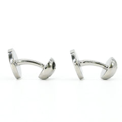 LOUIS VUITTON LV Award Cufflinks for Men, Black and Silver, M00912 — Like New