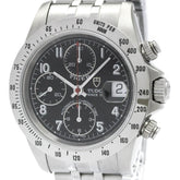 TUDOR Chrono Time Prince Date Tiger Steel Mens Watch 79280 Polished — Very Good