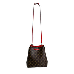 Louis Vuitton Coquelicot Shoulder Bag, 2-Way Monogram NeoNoe Canvas, M44021 — Like New