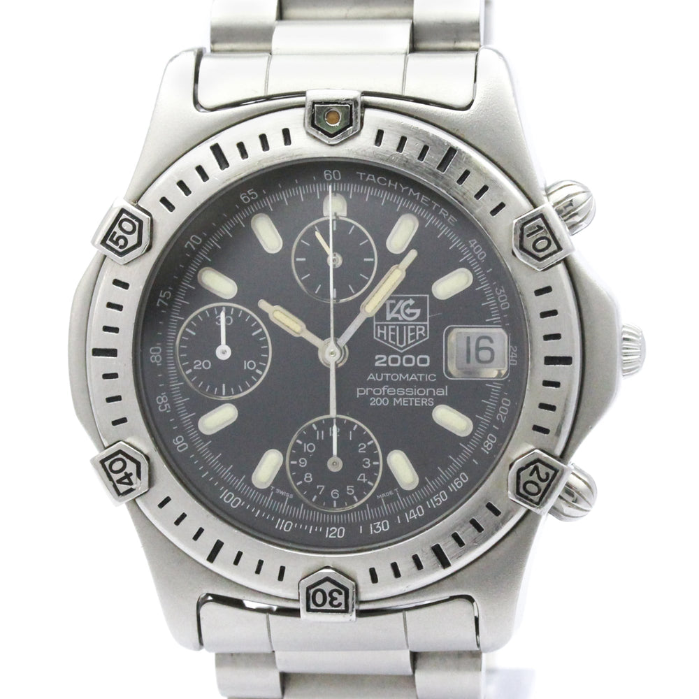 TAG HEUER 2000 Professional Chronograph Steel Automatic Watch 169.306 — Good