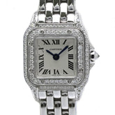 CARTIER Cartier Panthère de Mini Diamond WJPN0019 Women's Watch 18K White Gold 40495 — Very Good