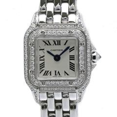 CARTIER Cartier Panthère de Mini Diamond WJPN0019 Women's Watch 18K White Gold 40495 — Very Good