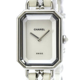 CHANEL Premiere Size M MOP Steel Quartz Ladies Watch H1639 Polished — Very Good