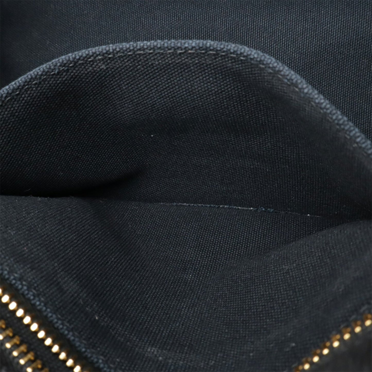 PRADA CANAPA Tote/Shoulder Bag, Canvas, Nero, Black, 1BG439