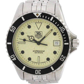 TAG HEUER Professional 1000 Steel Quartz Mens Watch 980.113 Vintage — Good