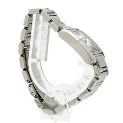 Cartier Tank Française SM Diamond WE110006 Silver Dial Women's Watch — Good