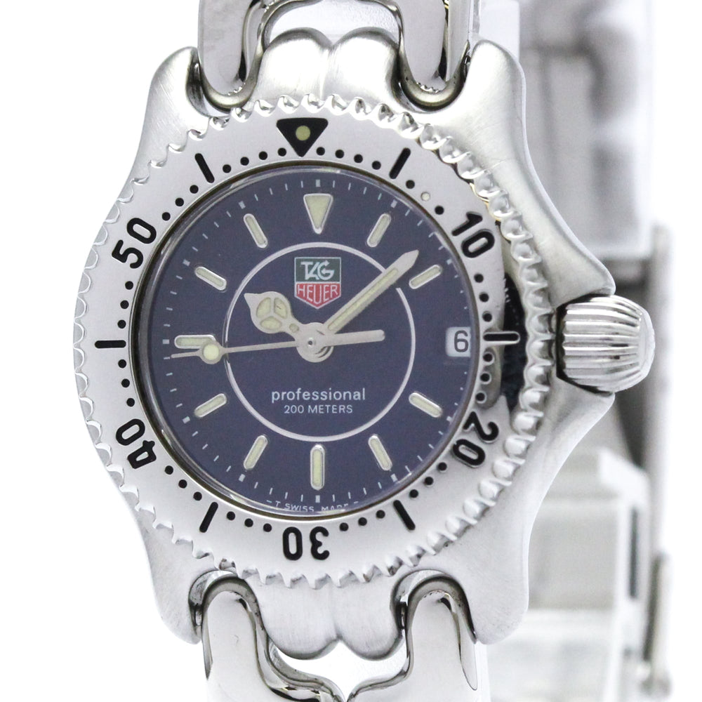 TAG HEUER Sel Professional 200M Steel Quartz Ladies Watch WG141A Polished — Very Good