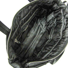 Prada TESSUTO BOMBER 1BG059 Women's Nylon Handbag Black — Like New