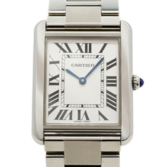 Cartier Tank Solo LM W5200014 Silver Dial Watch (Men's & Women's) — Good
