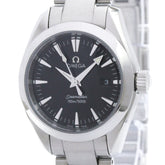 OMEGA Seamaster Aqua Terra Steel Quartz Ladies Watch 2577.50 Polished — Very Good