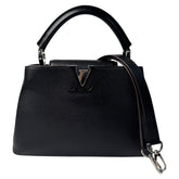 Louis Vuitton Capucines BB M94586 AH2164 2-way Shoulder Bag/Handbag, Black, Crossbody, Women's — Like New