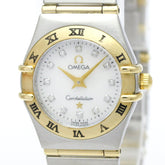 OMEGA Constellation Diamond MOP Dial Ladies Watch 1262.75 Polished — Very Good