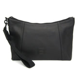 Balenciaga Hourglass 644723 Women,Men Leather Clutch Bag,Pouch Black — Like New
