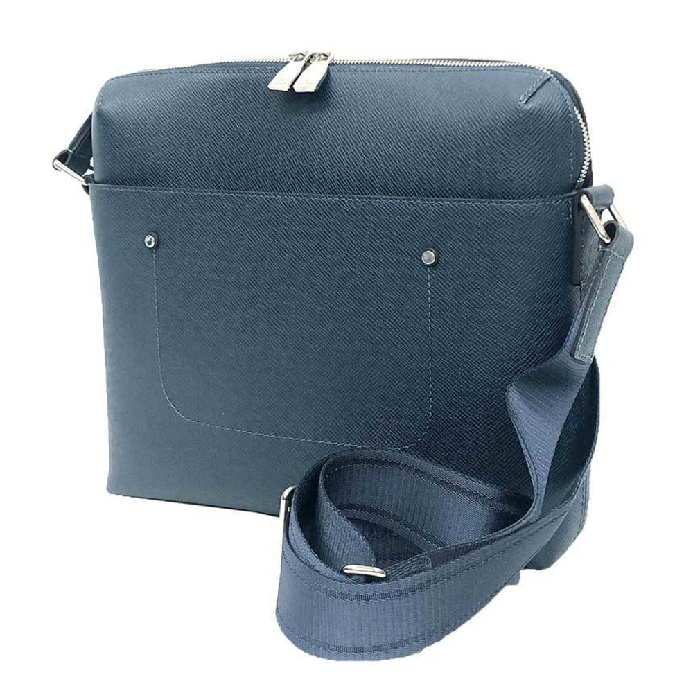 Louis Vuitton Taiga Grigori PM M30236 Shoulder Bag, Ocean Navy, Men's — Like New