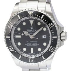 ROLEX Sea Dweller Deep Sea 116660 V Serial Steel Automatic Mens 116660 Polished — Very Good