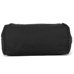 Prada Triangle Tote Bag, Nylon Handbag, 1BG052, Black, PRADA — Like New
